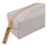 Pencil Case, 8.07 X 2.36 X 2.55, Blue, 6/pack