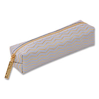 Pencil Case, 8.07 X 2.36 X 2.55, Blue, 6/pack