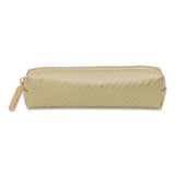 Pencil Case, 8.07 X 2.36 X 2.55, Green, 6/pack