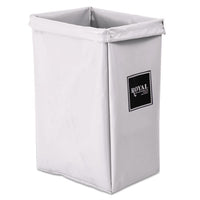 Hamper, Hamper Bag Only, Vinyl, 30 Gal, 15w X 16d X 30h, White