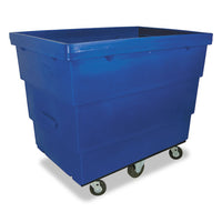 Recycle Cart, Small, Polyethylene/steel, Blue