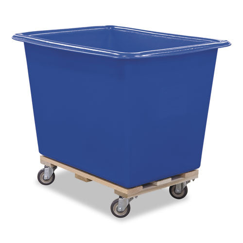 Poly Truck, (16-bushel) 19.91 Cu Ft, Kiln-dried Hardwood/polyethylene, Blue/natural