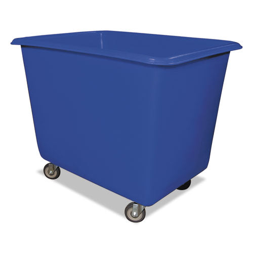 Poly Truck, (18-bushel) 22.4 Cu Ft, Galvanized Steel/polyethylene, Blue/gray