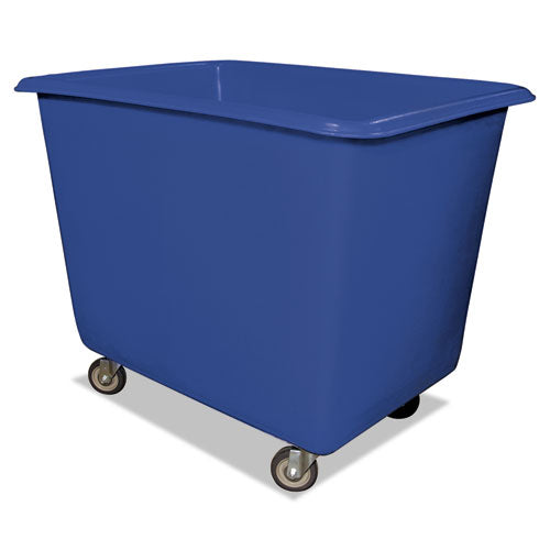 Poly Truck, (6-bushel) 7.47 Cu Ft, Galvanized Steel/polyethylene, Blue/gray