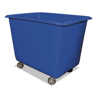 Poly Truck, (8-bushel) 9.96 Cu Ft, Galvanized Steel/polyethylene, Blue/gray