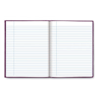 Executive Notebook, 1-subject, Medium/college Rule, Grape Cover, (72) 9.25 X 7.25 Sheets