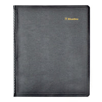 Plan And Link Weekly Appointment Planner, 11" X 9.06", Black Cover, 12-month (jan To Dec): 2025