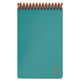Mini Notepad, Black Cover, Dot Grid Rule, 3 X 5.5, White, 48 Sheets