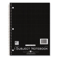 Subject Wirebound Promo Notebook, 1-subject, 4 Sq/in Quad Rule, Asst Cover, (100) 10.5x8 Sheets, 24/ct, Ships In 4-6 Bus Days