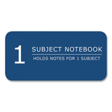 Subject Wirebound Promo Notebook, 1-subject, Wide/legal Rule, Asst Cover, (70) 10.5x8 Sheets, 24/ct, Ships In 4-6 Bus Days