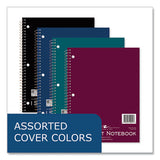 Subject Wirebound Promo Notebook, 1-subject, Wide/legal Rule, Asst Cover, (70) 10.5x8 Sheets, 24/ct, Ships In 4-6 Bus Days