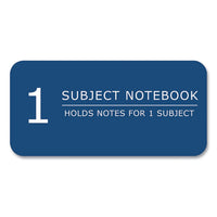Subject Wirebound Promo Notebook, 1-subject, Med/college Rule, Asst Cover, (70) 10.5x8 Sheets, 24/ct, Ships In 4-6 Bus Days