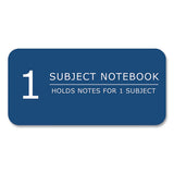 Subject Wirebound Promo Notebook, 1-subject, Med/college Rule, Asst Cover, (70) 10.5x8 Sheets, 24/ct, Ships In 4-6 Bus Days