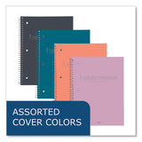 Subject Wirebound Promo Notebook, 1-subject, Med/college Rule, Asst Cover, (70) 10.5x8 Sheets, 24/ct, Ships In 4-6 Bus Days