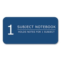 Subject Wirebound Promo Notebook, 1-subject, Med/college Rule, Asst Cover, (70) 10.5x8 Sheets, 24/ct, Ships In 4-6 Bus Days