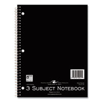 Subject Wirebound Promo Notebook, 3-subject, Wide/legal Rule, Asst Cover, (120) 10.5x8 Sheets, 24/ct, Ships In 4-6 Bus Days