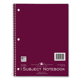 Subject Wirebound Notebook, 1-subject, Medium/college Rule, Asst Cover, (70) 10.5 X 8 Sheets, 24/ct, Ships In 4-6 Bus Days