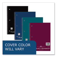 Wirebound Notebook, 1-subject, Med/college Rule, Randomly Asst Cover, (100) 11x8.5 Sheets, 24/ct, Ships In 4-6 Bus Days