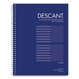 Music Notebook, Medium/college Rule, Transcription Format, Blue Cover, (32) 8.5 X 11 Sheets, 24/ct, Ships In 4-6 Bus Days