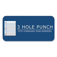 Lefty Notebook, 1 Subject, College Rule, Randomly Asst Cover Color, (200) 11 X 8.5 Sheets, 24/ct, Ships In 4-6 Business Days