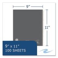 Lefty Notebook, 1 Subject, College Rule, Randomly Asst Cover Color, (200) 11 X 8.5 Sheets, 24/ct, Ships In 4-6 Business Days