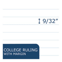 Lefty Notebook, 1 Subject, College Rule, Randomly Asst Cover Color, (200) 11 X 8.5 Sheets