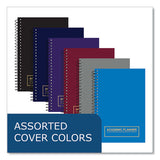 Wirebound Academic Weekly Planner, Asst Cover Color, 8 X 5.5, 14-month (july - August) 2023-2024, 28/ct,ships In 4-6 Bus Days