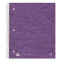 Subject Wirebound Notebook, 4-subject, Med/college Rule, Randomly Asst Cover, (200) 11x9 Sheets, 12/ct, Ships In 4-6 Bus Days