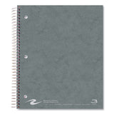 Subject Wirebound Notebook, 3-subject, Medium/college Rule, Asst Cover, (120) 11 X 9 Sheets, 24/carton, Ships In 4-6 Bus Days