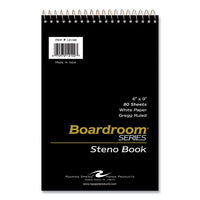 Boardroom Series Steno Pad, Gregg Rule, Brown Cover, 80 White 6 X 9 Sheets, 72 Pads/carton, Ships In 4-6 Business Days