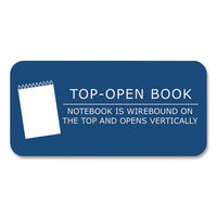 Boardroom Series Steno Pad, Gregg Rule, Brown Cover, 80 White 6 X 9 Sheets, 72 Pads/carton, Ships In 4-6 Business Days