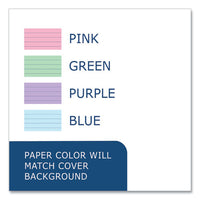 Lifenotes Wirebound Notebook, 1 Subject, Medium/college Rule, Asst Covers, (80) 7x5 Sheets, 24/ct, Ships In 4-6 Bus Days