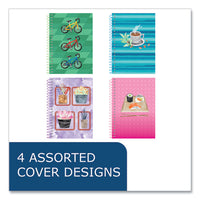 Lifenotes Wirebound Notebook, 1 Subject, Medium/college Rule, Asst Covers, (80) 7x5 Sheets, 24/ct, Ships In 4-6 Bus Days