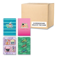 Lifenotes Wirebound Notebook, 1 Subject, Medium/college Rule, Asst Covers, (80) 7x5 Sheets, 24/ct, Ships In 4-6 Bus Days
