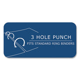 Filler Paper, 3-hole, 8.5 X 11, College Rule, 170 Sheets/pack, 12 Packs/carton, Ships In 4-6 Business Days