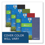 Earthtones Biobased  2 Subject Notebook, Med/college Rule, Random Asst Covers, (100) 11x9 Sheets, 24/ct,ships In 4-6 Bus Days