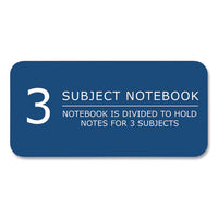 Earthtones Biobased  3 Subject Notebook, Med/college Rule, Random Asst Covers, (120) 11x9 Sheets, 24/ct,ships In 4-6 Bus Days