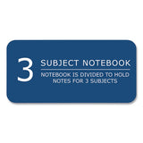 Earthtones Biobased  3 Subject Notebook, Med/college Rule, Random Asst Covers, (120) 11x9 Sheets, 24/ct,ships In 4-6 Bus Days