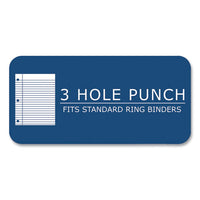 Lefty Notebook, 1 Subject, College Rule, Randomly Asst Cover Color, (100) 11 X 9 Sheets.  24/ct, Ships In 4-6 Business Days