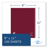 Lefty Notebook, 1 Subject, College Rule, Randomly Asst Cover Color, (100) 11 X 9 Sheets.  24/ct, Ships In 4-6 Business Days