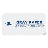 Whitelines Notebook, Medium/college Rule, Gray/orange Cover, (70) 8.5 X 11 Sheets, 12/carton, Ships In 4-6 Business Days
