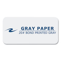 Whitelines Notebook, Dot Rule (5 Mm), Gray/orange Cover, (70) 8.25 X 5.75 Sheets, 12/carton , Ships In 4-6 Business Days