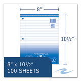 Loose Leaf Paper, 8 X 10.5, 3-hole Punched, Wide Rule, White, 100 Sheets/pack, 48 Packs/carton, Ships In 4-6 Business Days