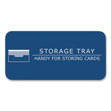 Trayed Index Cards, Narrow Rule, 3 X 5, 240 Cards/tray, 36/carton, Ships In 4-6 Business Days