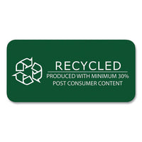 Environotes Wirebound Recycled Index Cards, Narrow Rule, 3 X 5, White, 50 Cards, 24/carton, Ships In 4-6 Business Days