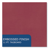Pocket Folder, 0.5" Capacity, 11 X 8.5, Scarlet, 25/box, 10 Boxes/carton, Ships In 4-6 Business Days