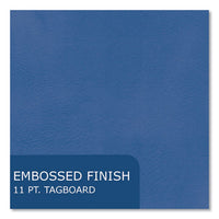 Pocket Folder, 0.5" Capacity, 11 X 8.5, Dark Blue, 25/box, 10 Boxes/carton, Ships In 4-6 Business Days