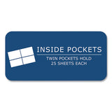 Pocket Folder, 0.5" Capacity, 11 X 8.5, Green, 25/box, 10 Boxes/carton, Ships In 4-6 Business Days
