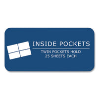 Pocket Folder, 0.5" Capacity, 11 X 8.5, Red, 25/box, 10 Boxes/carton, Ships In 4-6 Business Days