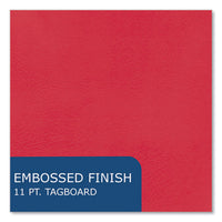 Pocket Folder, 0.5" Capacity, 11 X 8.5, Red, 25/box, 10 Boxes/carton, Ships In 4-6 Business Days